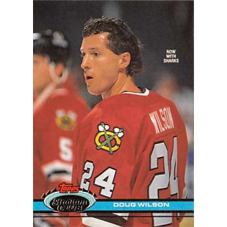 Řadové karty - Wilson Doug - 1991-92 Stadium Club No.131