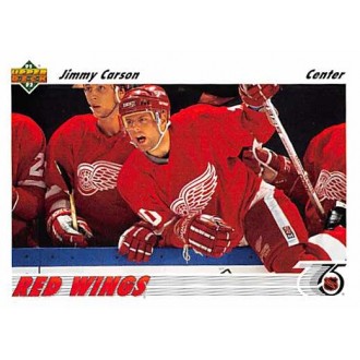 Řadové karty - Carson Jimmy - 1991-92 Upper Deck No.161
