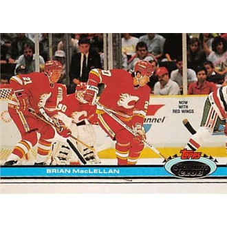 Řadové karty - MacLellan Brian - 1991-92 Stadium Club No.206