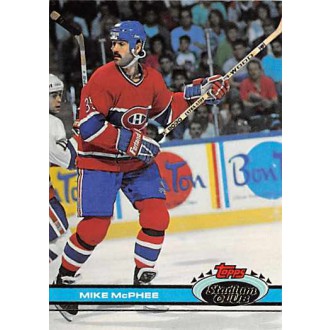 Řadové karty - McPhee Mike - 1991-92 Stadium Club No.210