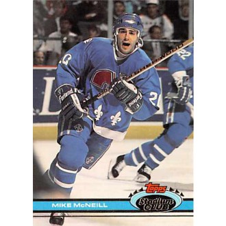 Řadové karty - McNeill Mike - 1991-92 Stadium Club No.241