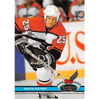 Řadové karty - Acton Keith - 1991-92 Stadium Club No.247