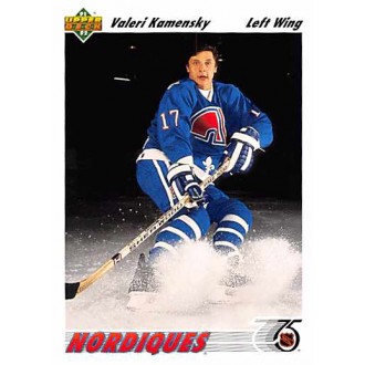 Řadové karty - Kamensky Valeri - 1991-92 Upper Deck No.273