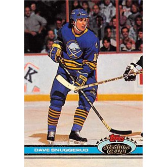 Řadové karty - Snuggerud Dave - 1991-92 Stadium Club No.320
