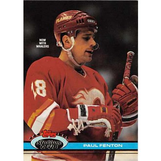 Řadové karty - Fenton Paul - 1991-92 Stadium Club No.327