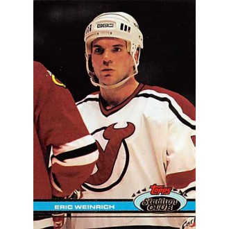 Řadové karty - Weinrich Eric - 1991-92 Stadium Club No.339