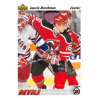 Řadové karty - Boschman Laurie - 1991-92 Upper Deck No.279