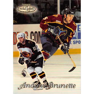 Řadové karty - Brunette Andrew - 1999-00 Topps Gold Label Class 1 No.68