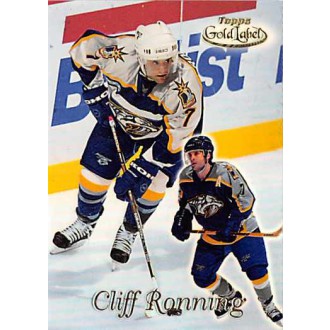 Řadové karty - Ronning Cliff - 1999-00 Topps Gold Label Class 1 No.78