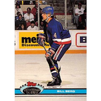Řadové karty - Berg Bill - 1991-92 Stadium Club No.385