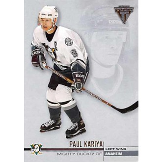 Řadové karty - Kariya Paul - 2001-02 Titanium No.3