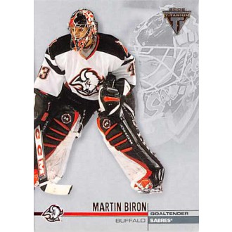 Řadové karty - Biron Martin - 2001-02 Titanium No.13
