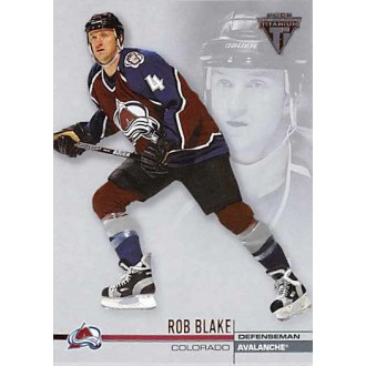 Řadové karty - Blake Rob - 2001-02 Titanium No.34