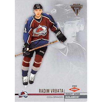 Řadové karty - Vrbata Radim - 2001-02 Titanium No.38