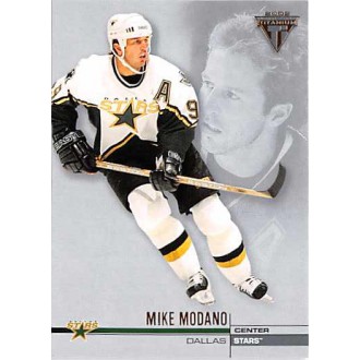 Řadové karty - Modano Mike - 2001-02 Titanium No.45