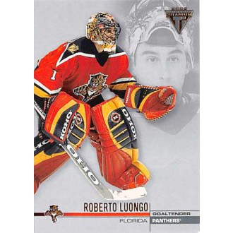 Řadové karty - Luongo Roberto - 2001-02 Titanium No.61