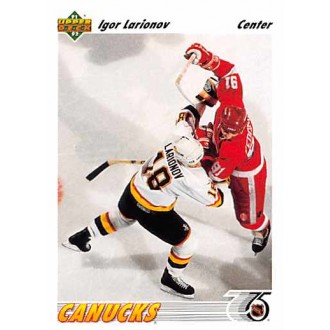 Řadové karty - Larionov Igor - 1991-92 Upper Deck No.298