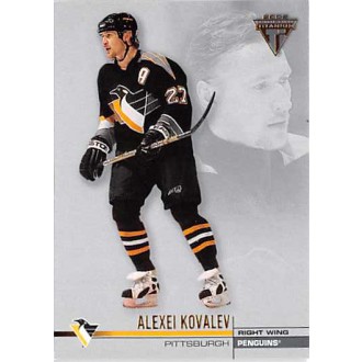 Řadové karty - Kovalev Alexei - 2001-02 Titanium No.112