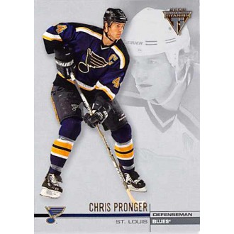 Řadové karty - Pronger Chris - 2001-02 Titanium No.118