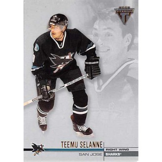 Řadové karty - Selanne Teemu - 2001-02 Titanium No.124