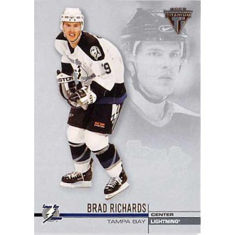 Řadové karty - Richards Brad - 2001-02 Titanium No.127