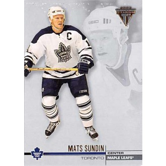 Řadové karty - Sundin Mats - 2001-02 Titanium No.132