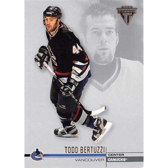 Řadové karty - Bertuzzi Todd - 2001-02 Titanium No.134