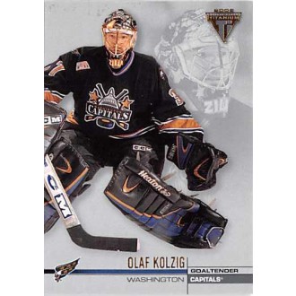 Řadové karty - Kolzig Olaf - 2001-02 Titanium No.143