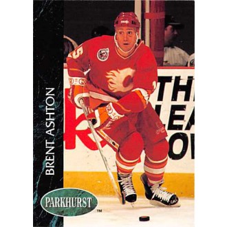 Řadové karty - Ashton Brent - 1992-93 Parkhurst No.258