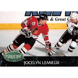 Řadové karty - Lemieux Jocelyn - 1992-93 Parkhurst No.275