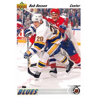 Řadové karty - Bassen Bob - 1991-92 Upper Deck No.319