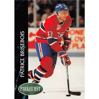 Řadové karty - Brisebois Patrice - 1992-93 Parkhurst No.320