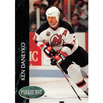 Řadové karty - Daneyko Ken - 1992-93 Parkhurst No.332