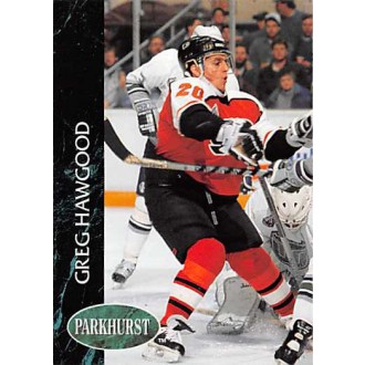Řadové karty - Hawgood Greg - 1992-93 Parkhurst No.361