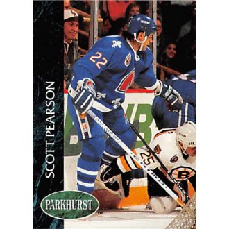 Řadové karty - Pearson Scott - 1992-93 Parkhurst No.381