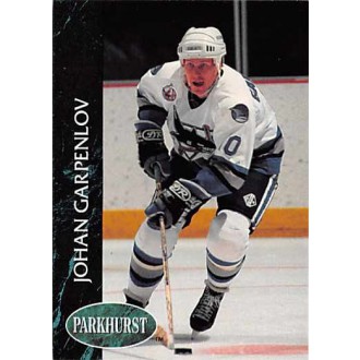 Řadové karty - Garpenlov Johan - 1992-93 Parkhurst No.397