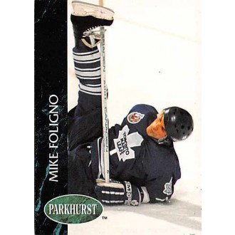 Řadové karty - Foligno Mike - 1992-93 Parkhurst No.415