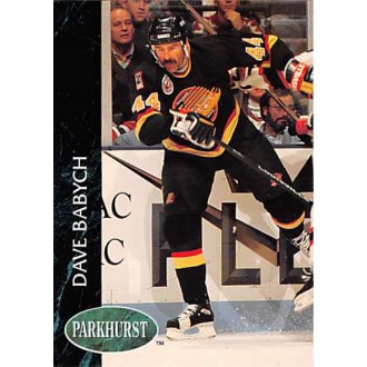 Řadové karty - Babych Dave - 1992-93 Parkhurst No.424