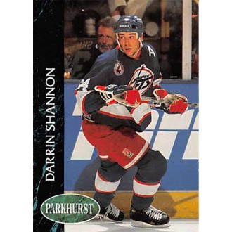 Řadové karty - Shannon Darrin - 1992-93 Parkhurst No.436