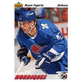 Řadové karty - Fogarty Bryan - 1991-92 Upper Deck No.337