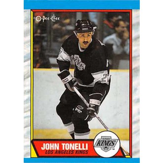Řadové karty - Tonelli John - 1989-90 O-Pee-Chee No.8