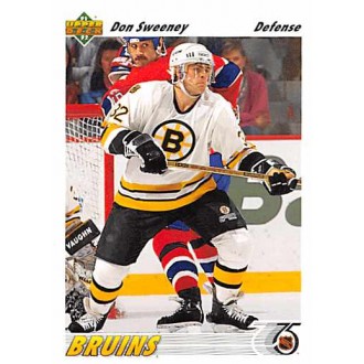 Řadové karty - Sweeney Don - 1991-92 Upper Deck No.338