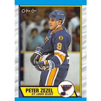 Řadové karty - Zezel Peter - 1989-90 O-Pee-Chee No.27