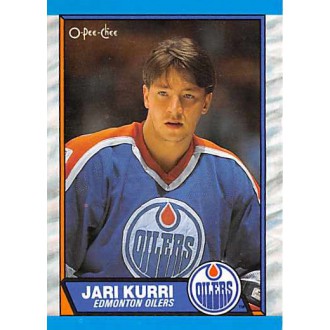Řadové karty - Kurri Jari - 1989-90 O-Pee-Chee No.43
