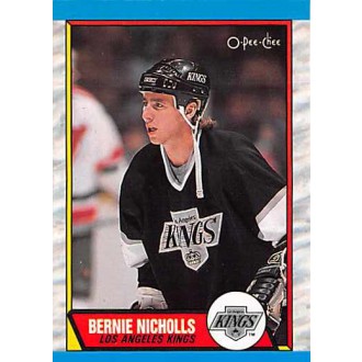 Řadové karty - Nicholls Bernie - 1989-90 O-Pee-Chee No.47