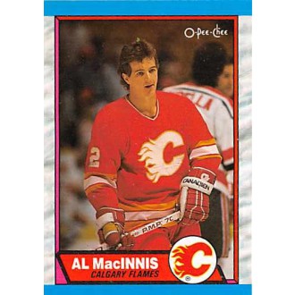 Řadové karty - MacInnis Al - 1989-90 O-Pee-Chee No.49