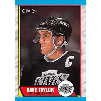 Řadové karty - Taylor Dave - 1989-90 O-Pee-Chee No.58