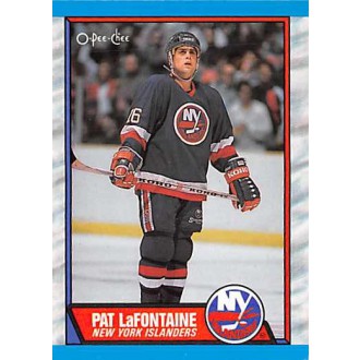 Řadové karty - LaFontaine Pat - 1989-90 O-Pee-Chee No.60