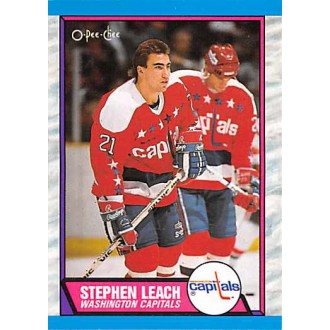 Řadové karty - Leach Stephen - 1989-90 O-Pee-Chee No.67