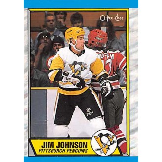 Řadové karty - Johnson Jim - 1989-90 O-Pee-Chee No.77